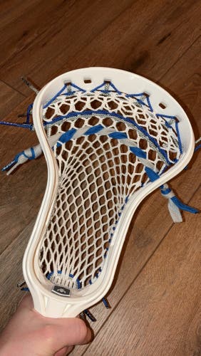 GCA Head (White) strung Royal/Grey