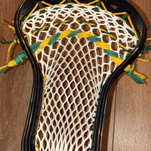 GCA Head (Black) strung Green/Yellow