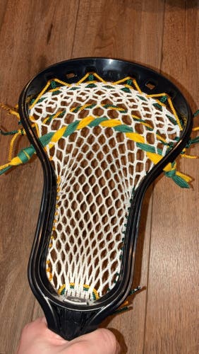 GCA Head (Black) strung Green/Yellow