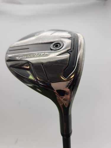 2025 TAYLORMADE QI35 7 WOOD 21* STIFF MITSU TENSEI 1K BLUE 65 +HC GOOD