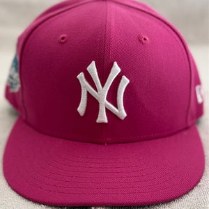 Pink Adult Unisex 7 3/8 New Era Hat (Used)