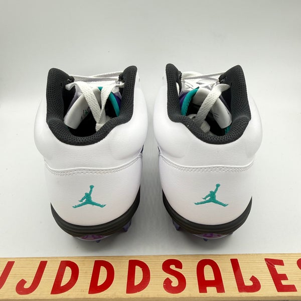 Nike Air Jordan Stadium 90 Football Cleat White Grape Ice  display picture 2