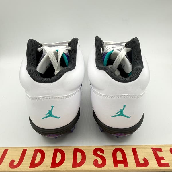 Nike Air Jordan Stadium 90 Football Cleat White Grape Ice HQ0210