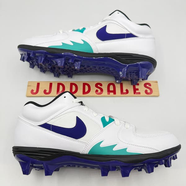 Nike Air Jordan Stadium 90 Football Cleat White Grape Ice  display picture 1