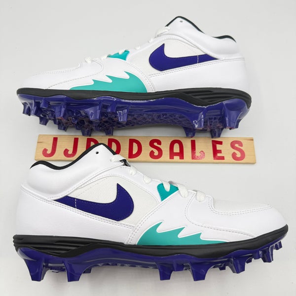 Nike Air Jordan Stadium 90 Football Cleat White Grape Ice HQ0210-105 Size 13 New Jordan Stadium 90 Cleat  main image 4