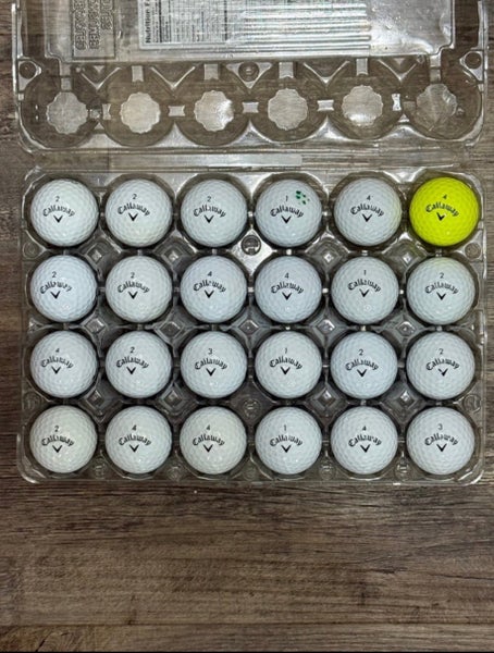24 Callaway Warbird Golf Balls - 5A MINT CONDITION ONLY