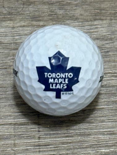One (1) Toronto Maple Leafs Bridgestone Golf Ball