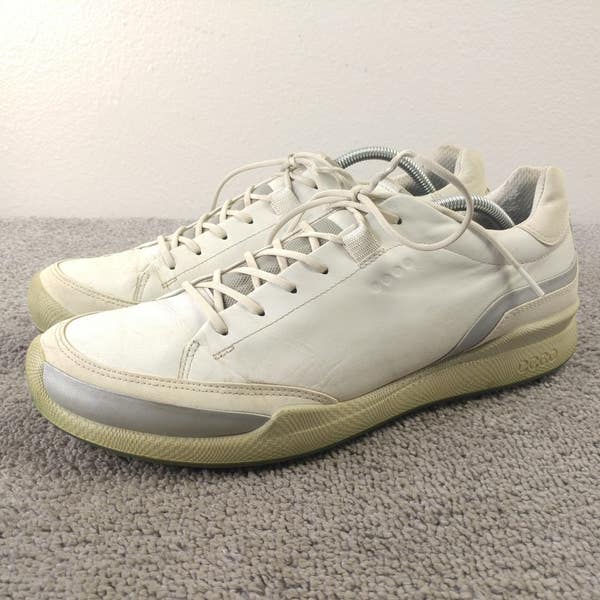 ECCO Biom Hybrid White Yak Leather Spikeless Golf Shoes Mens EU 44 ECCO Biom Hybrid 3 155804-51227 Mens 11 Sneaker White Yak  main image 4