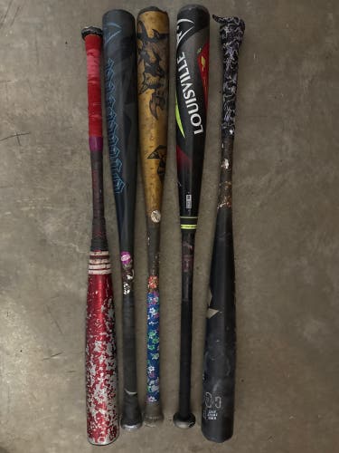 2022 Louisville Slugger Select PWR Hybrid BBCOR Certified Bat (-3) 30 oz 33" (Used)