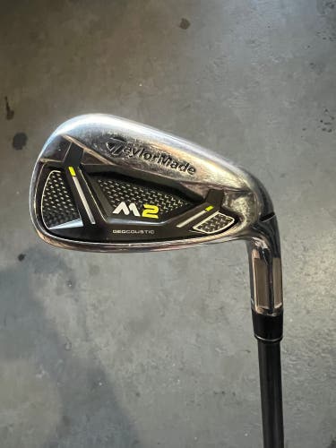 Taylormade M2 8 Iron, 65g Graphite Regular Flex Shaft, RH (recommended regrip)