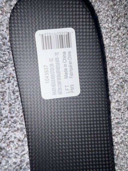 Intermediate Bauer Nexus 6000 Left Hand Hockey Stick 102 Flex Pro Stock brand new