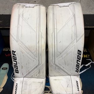 Senior Small (33+) Bauer Supreme Mach Goalie Leg Pads (Used)