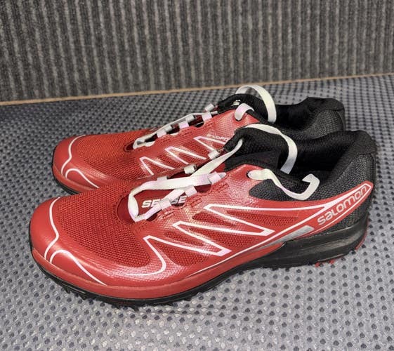 Salomon Sense Pro City/Trail Natural Running Shoes Red Men's Size 8
