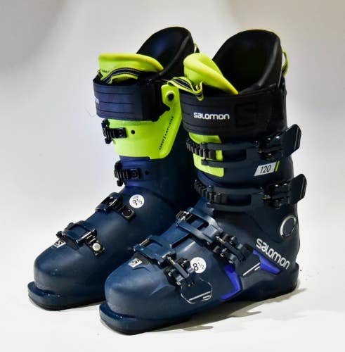 SALOMON S PRO 120 SKI BOOTS WOMEN SIZE 8.5/ 25.5