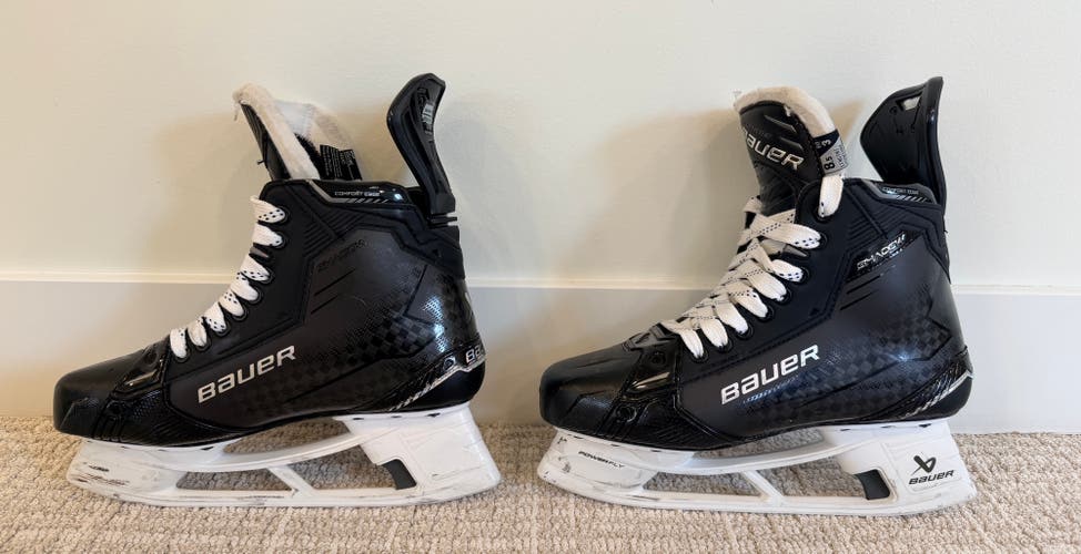 2024 Bauer Supreme Shadow Hockey Skates 8.5 Fit 3 (Used)