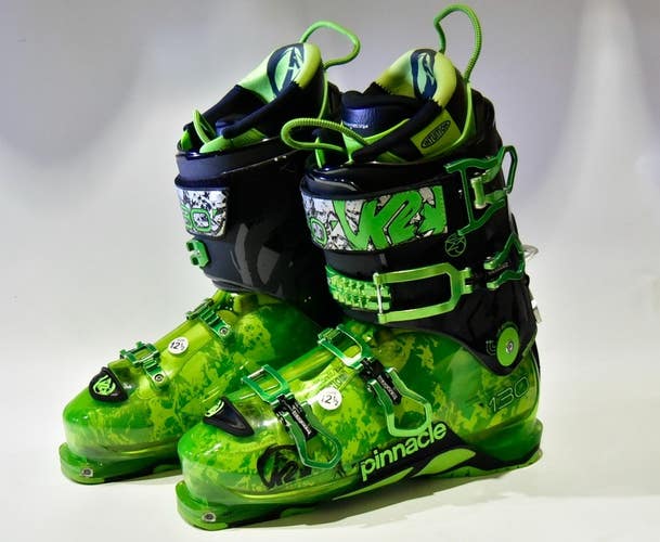 K2 PINNACLE 130 SKI BOOTS MEN SIZE 12.5/ 30.5