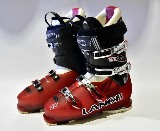 LANGE SX100 SKI BOOTS MEN SIZE 9.5/ 27.5