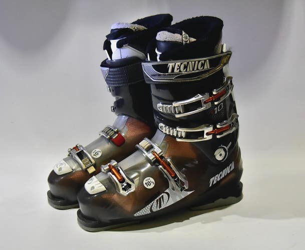 TECNICA +10 SKI BOOTS MEN SIZE 10.5/ 28.5