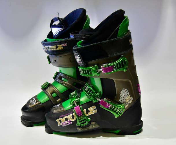 NORDICA DOUBLE SIX SKI BOOTS WOMEN SIZE 25.5/8.5