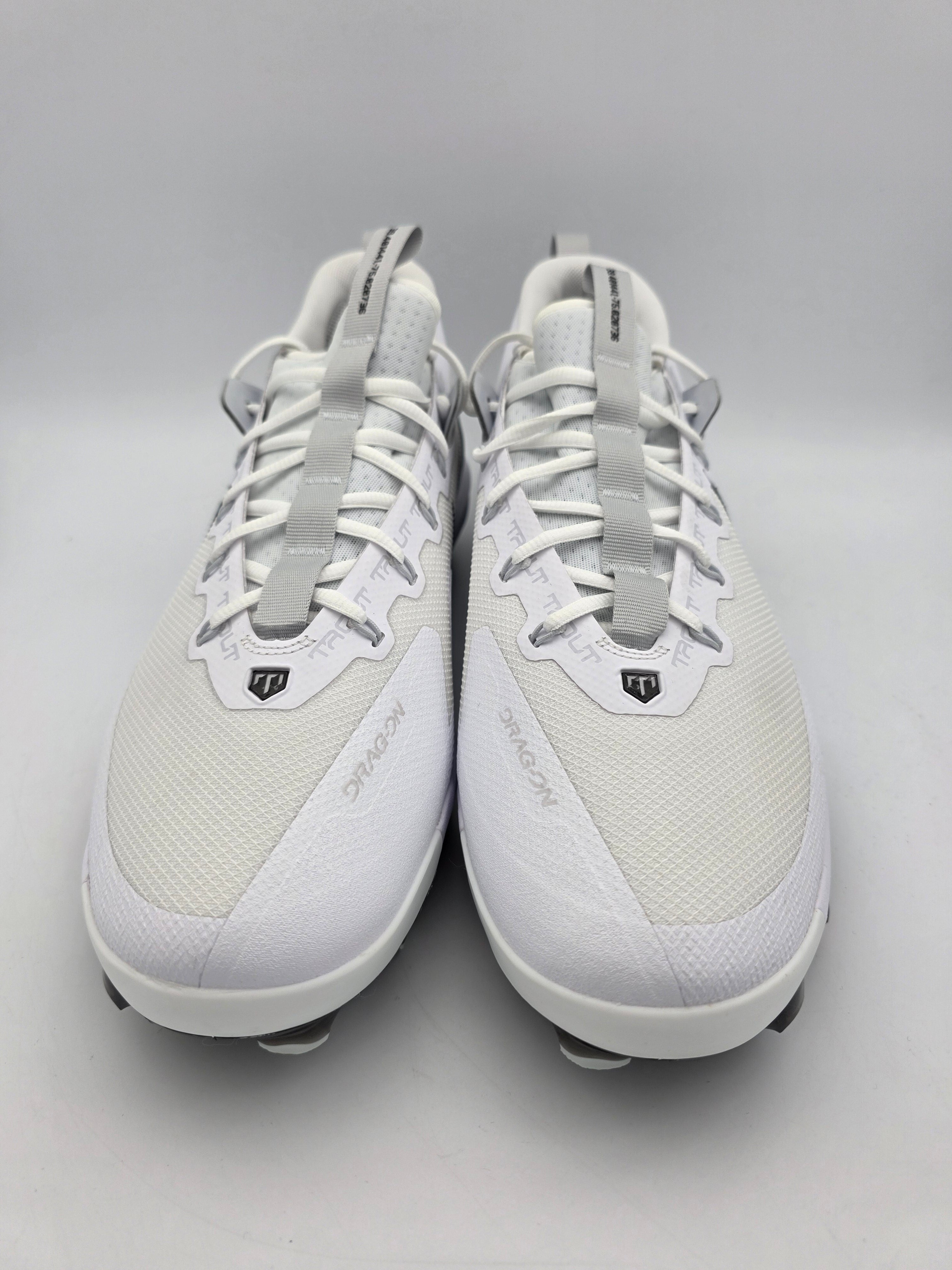 Nike Force Zoom Trout 9 Elite Low MCS White Baseball Cleats  display picture 3