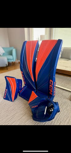 BRAND NEW Total Custom NHL stock pro return 36” + 2” CCM Axis XF Pro pads