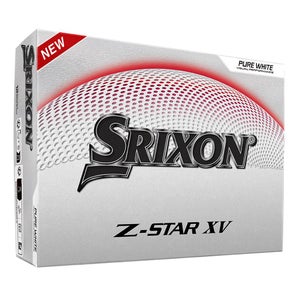 Srixon Z-Star XV Golf Balls (Pure White, Spinskin, 12pk) 1 DZ 2025 NEW