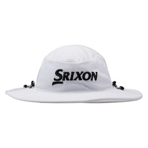 Srixon Bucket Hat (White, One Size) Golf NEW