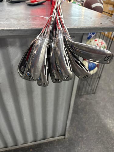 Used Wilson DYNAPOWER Mens Iron Set LH 6I-SW 11337-S000479072