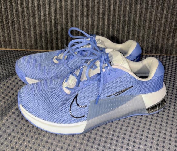 Nike Womens Metcon 9 HFS672-900 Blue  Cross Training  Shoes Sneakers Size 10