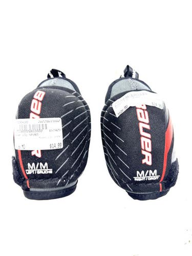Used Bauer LIL SPORT Youth Elbow Pads MD 11860-S000304200