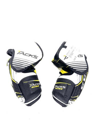 Used CCM TACKS Junior Elbow Pads MD 11860-C000304172