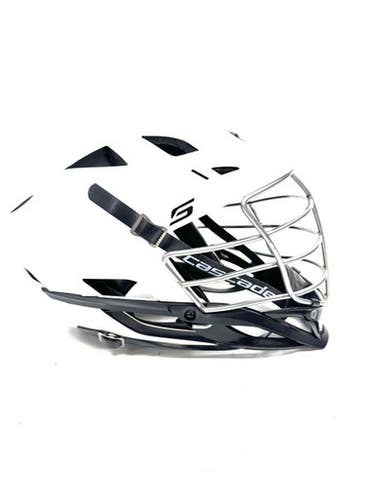 Used Cascade S Lacrosse Helmet White One Size 11860-S000304160