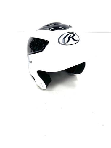 Used Rawlings 6 1/2 - 7 1/2 Batting Helmet No Mask Black One Size 11860-S000304153