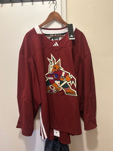 Red Goalie Cut Men's Adidas Jersey (New)