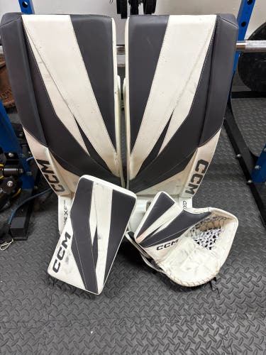 34" CCM Axis XF Pro Regular Goalie Full Set (Used)
