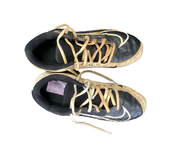 Used Nike VAPOR BASEBALL CLEATS BB/SB Cleats Black Youth 06.5 11613-S000176650