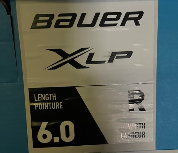 Bauer XLP Hockey Skates Regular Width / Size 6 (Brand New)