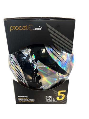 Used PROCAT All Size Soccer Ball Grey 5 11850-S000023264