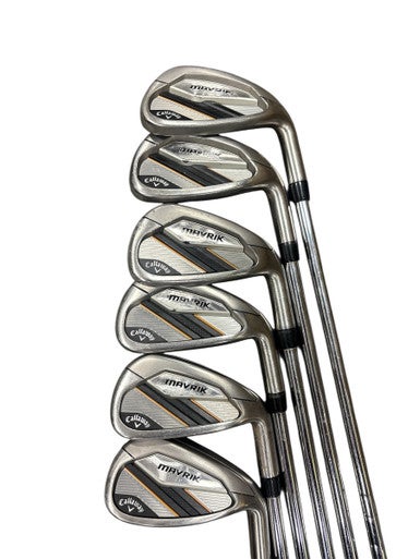 Used Callaway MAVRIK Mens Iron Set RH 5I-PW 11850-S000023259