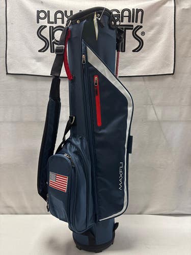 Used Maxfli 2022 SUNDAY BAG Mens Stand Bag Navy Blue 11490-S000268710