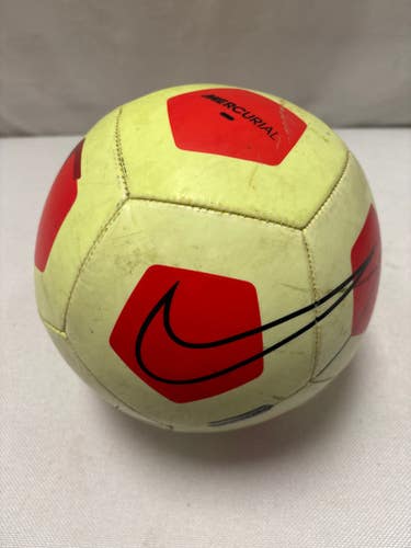 Used Nike MERCURIAL All Size Soccer Ball Yellow 5 11490-S000268696