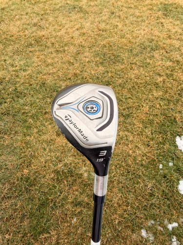 Taylormade Jetspeed 3 Hybrid 19 VeloxT 65g Regular Flex 40.75 NICE