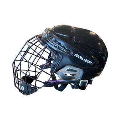 Used Bauer 1000 Helmet Cage Combo Black MD 11883-S000156925