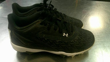 Used Under Armour CLEAT BB/SB Cleats Black Junior 03 11868-S000067351