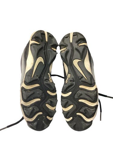 Used Nike BASEBALL CLEATS BB/SB Cleats Black Junior 04 11760-S000087407