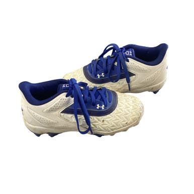 Used Under Armour BB/SB CLEATS BB/SB Cleats Navy And White Junior 01 11760-S000087381