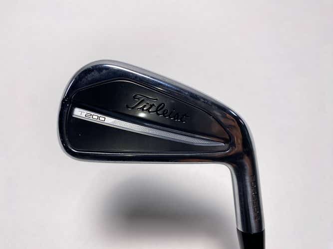 Titleist T200 2023 Single 4 Iron True Temper AMT Black S300 Stiff Steel Mens RH