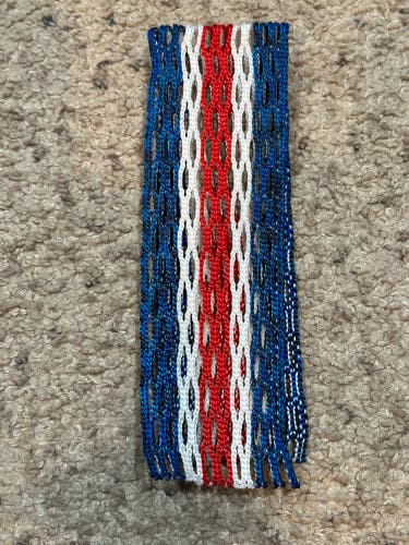 (New). USA semi soft lacrosse mesh