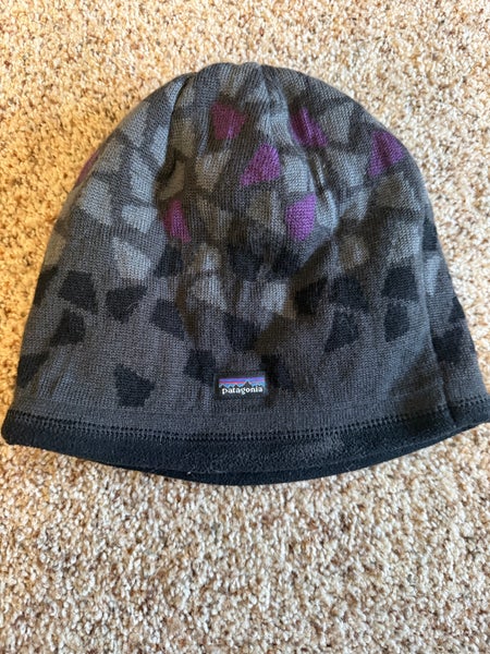 Purple Patagonia beanie