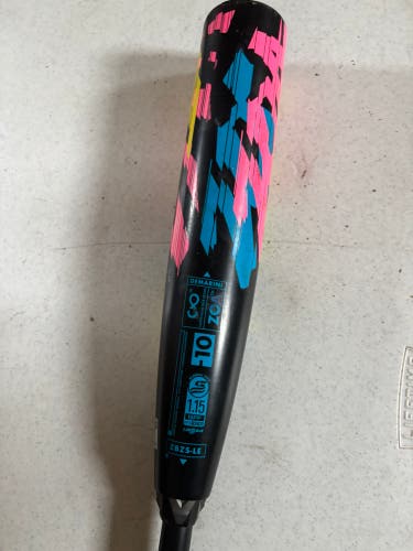 2023 DeMarini Zoa Glitch Composite USSSA Certified Bat (-10) 18 oz 28" (Used)